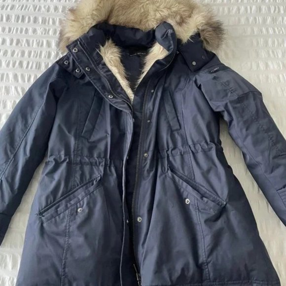 Banana Republic Womens Winter Navy Jacket - Picture 1 of 4